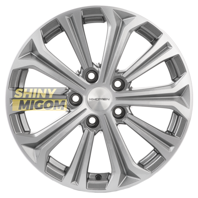 Диски Khomen Wheels 6,5x16/5x114,3 ET45 D64,1 KHW1610 (Civic) F-Silver